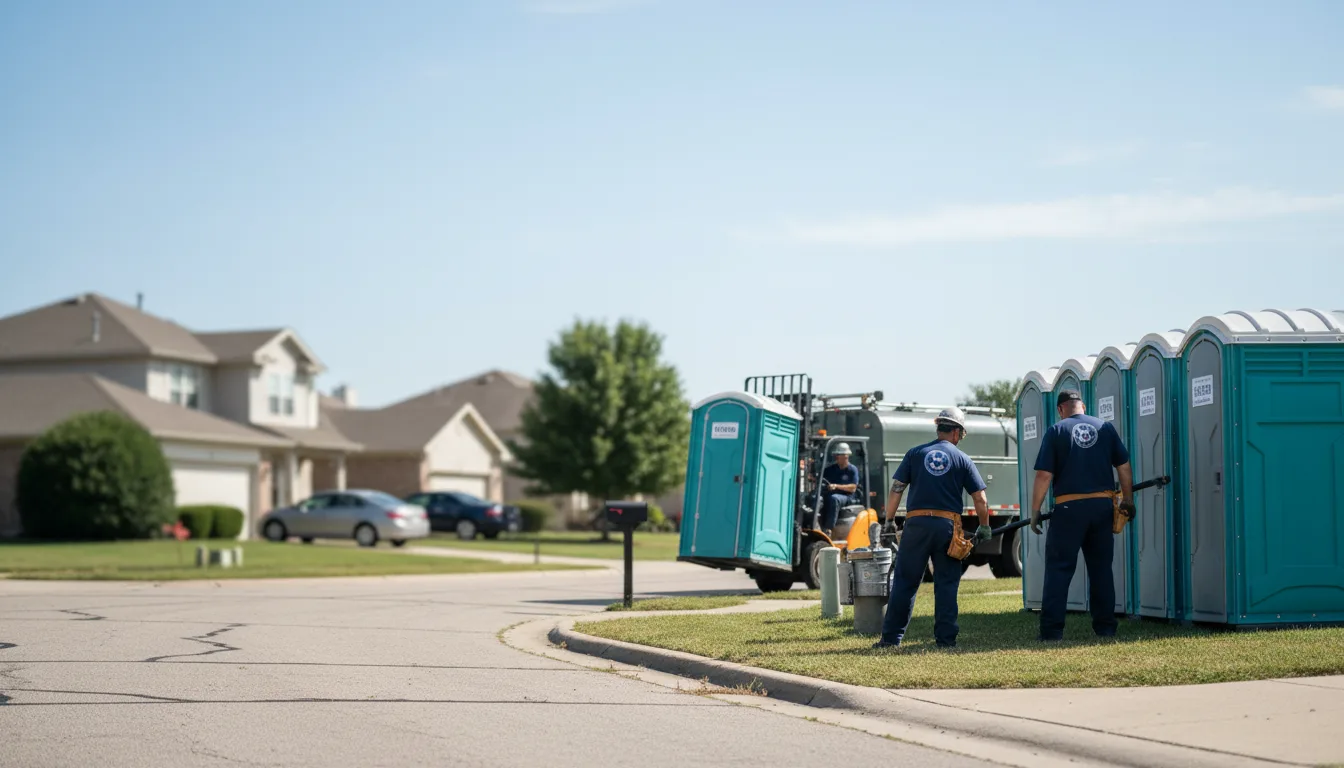 Porta Potty Rental in New Sharon, ME near me